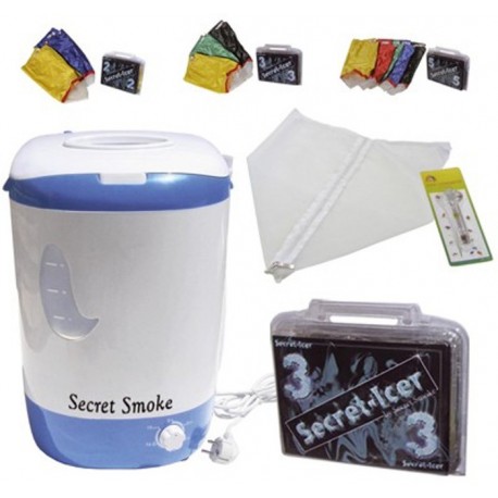 Lavadora Secret Smoke + Secret Icer + Termómetro