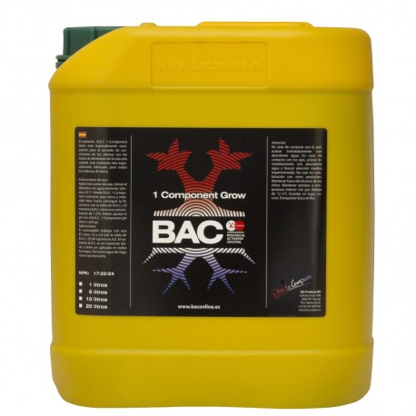 1Component Soil Grow Garrafa | B.A.C
