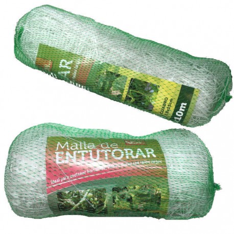 Malla Cuadros Blanca