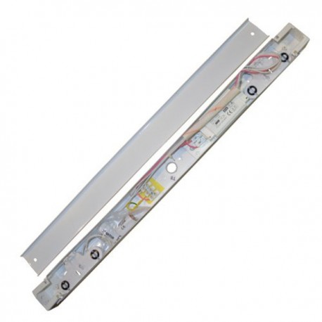 Regleta industrial 2x18W + Tubos Agrolite 6400K
