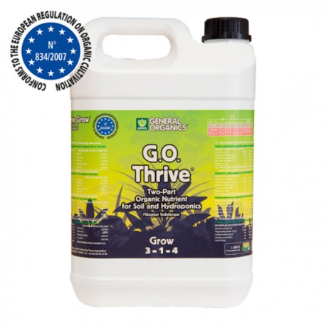 G.O. Thrive Grow Garrafa · GHE