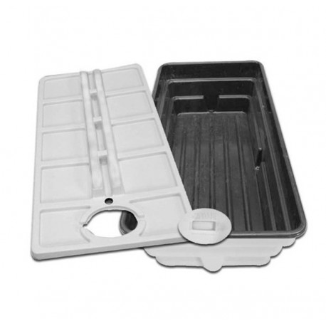 Tanque, cubierta y tapón Dutch Pot 2 m²