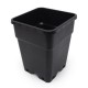 Maceta Pure Negra Cuadrada 7L