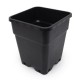 Maceta Pure Negra Cuadrada 11L