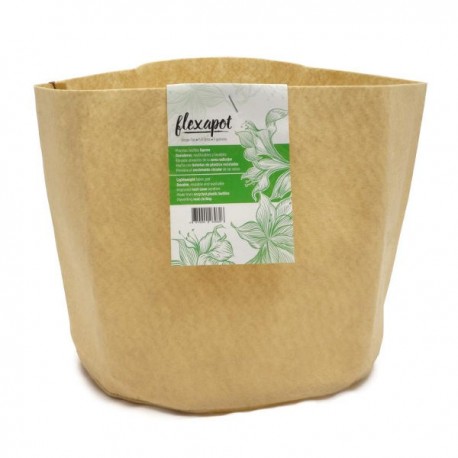 Maceta Textil Beige 11,4L · Flexapot