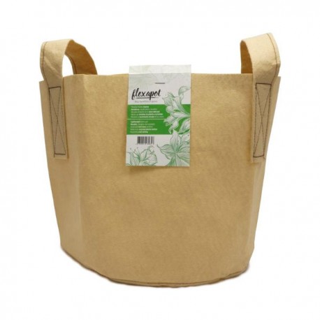Maceta Textil Beige 19L · Flexapot