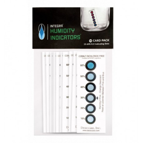 Indicador de humedad Integra Boost 10-60% R.H, 10 ud
