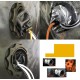 Acople cables "Cable Flange" 70mm Doble