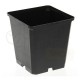 Maceta Cuadrada Negra 7x7x8cm · Teku