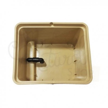 Maceta Beige para Duch Pot + Codo