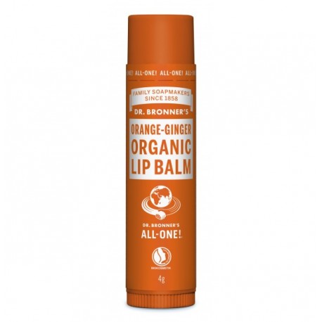 Bálsamo labial orgánico naranja-jengibre