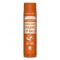 Bálsamo labial orgánico naranja-jengibre