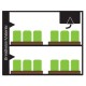 Armario Dark Propagator Rev 4.0 90x60x98cm