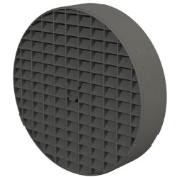 Light Baffle for Ducting Flange