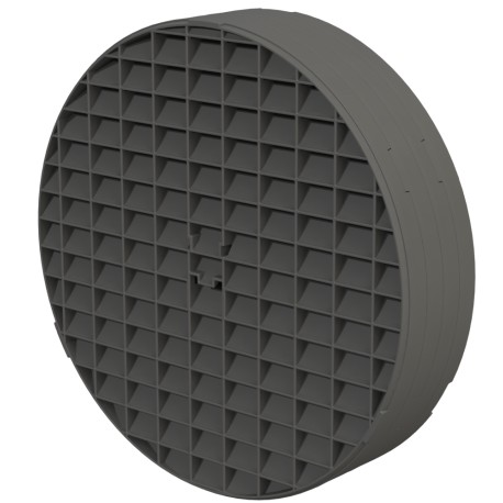 Light Baffle for Ducting Flange